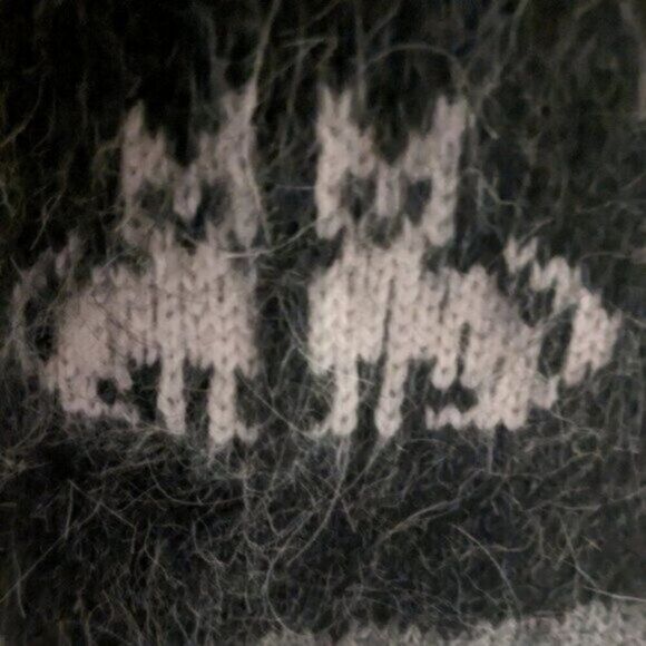 Vintage Sebsatex 100% baby alpaca tight knit sweater, new with tag - Picture 6 of 7